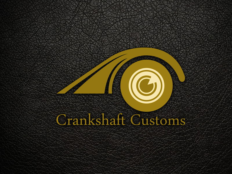 Diseño de Logo por hrahman25091979 para Crankshaft Customs | Diseño #9744047