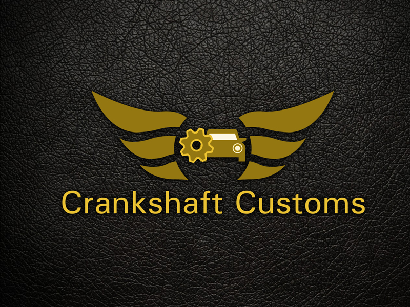 Logo Design by hrahman25091979 for Crankshaft Customs | Design #9744078
