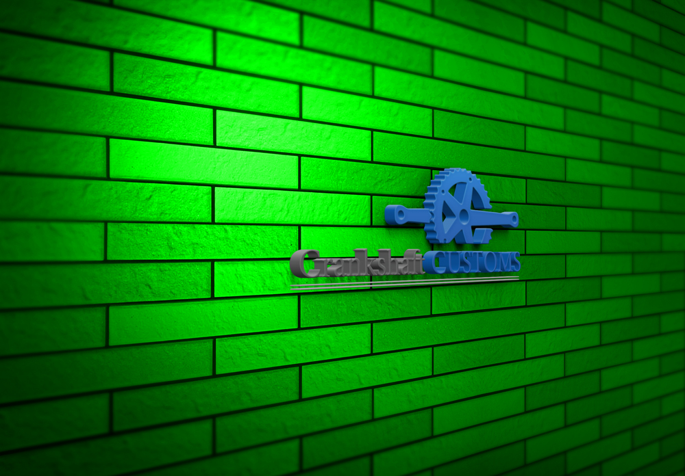 Diseño de Logo por ihossain14091992 para Crankshaft Customs | Diseño #9746680