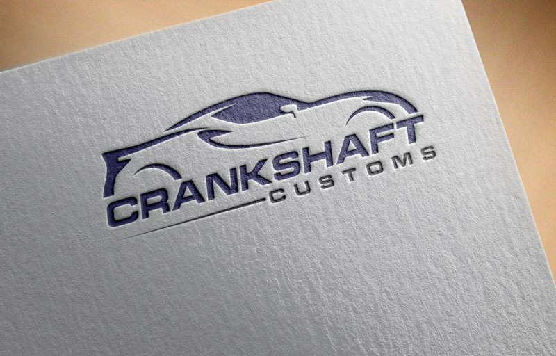Logo Design by spring TM for Crankshaft Customs | Design #9747768