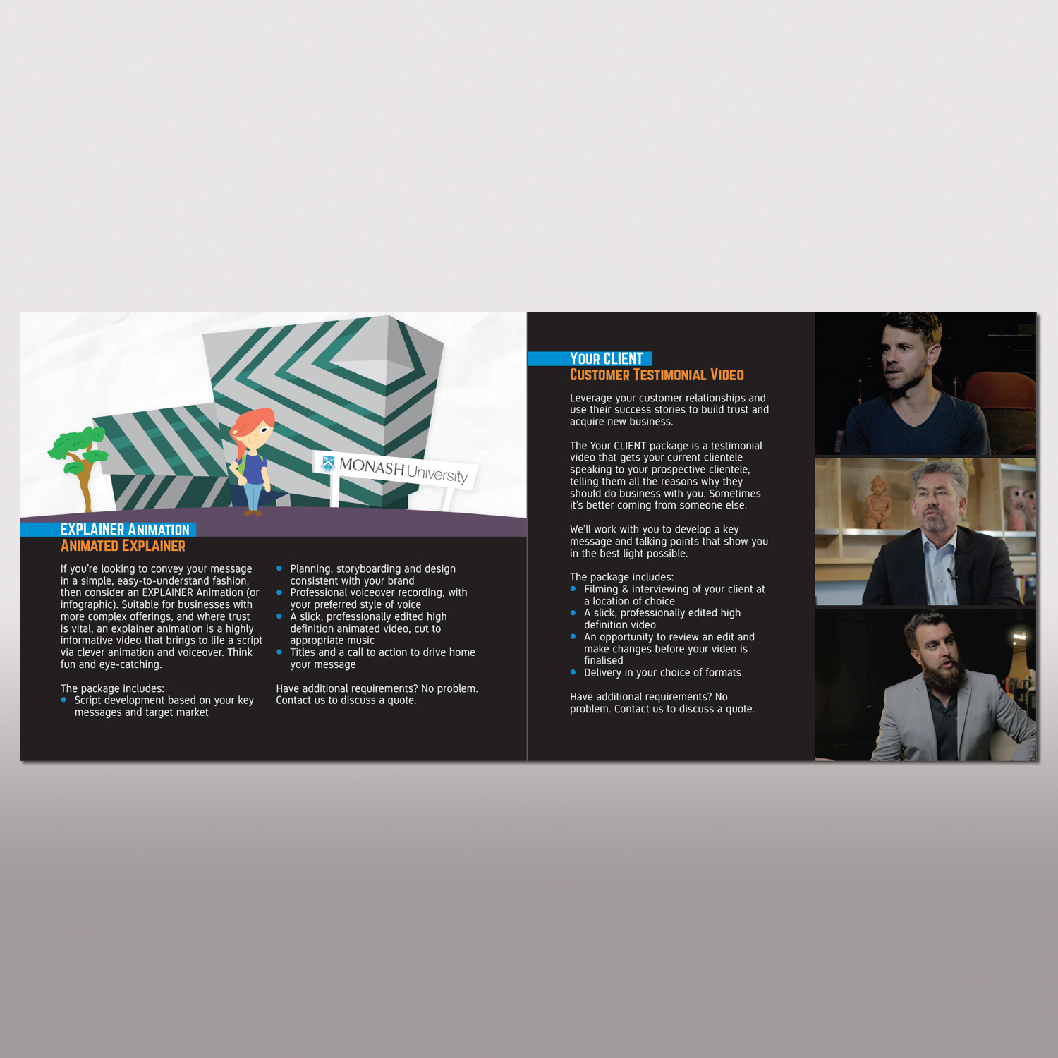 Broschüren-Design von Awash für dieses Projekt | Design #9837014