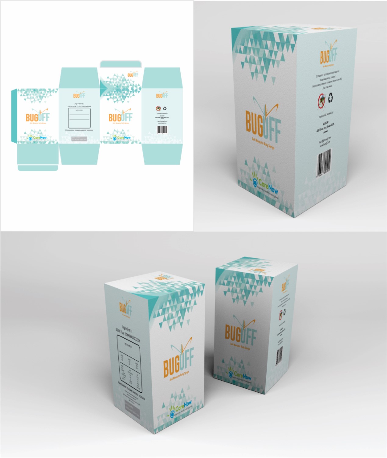 Packaging Design by DG for CareNow Medical Pvt Ltd | Design #9813499