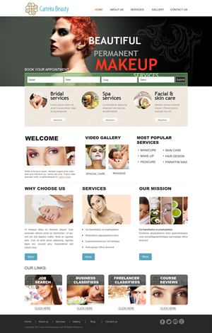 Wordpress Design by Web designer for this project | Design: #2184312