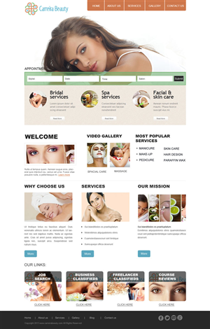 Wordpress Design by Web designer for this project | Design: #2184316