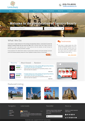 Wordpress Design by webxvision