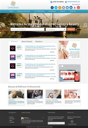 Wordpress Design by webxvision for this project | Design #2202664