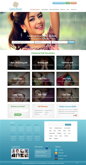 Wordpress Design by pb for this project | Design: #2115935