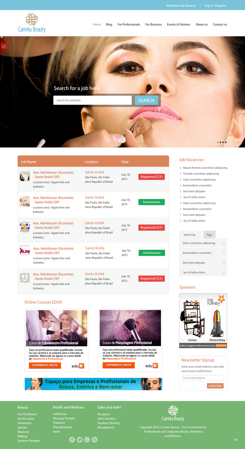 Wordpress Design by pb for this project | Design #2121550