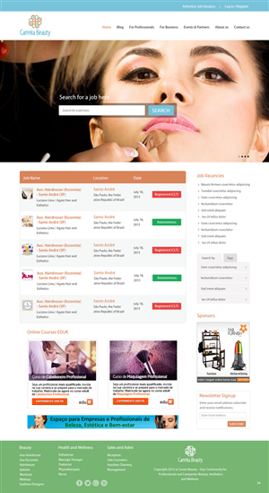 Wordpress Design by pb for this project | Design: #2121550