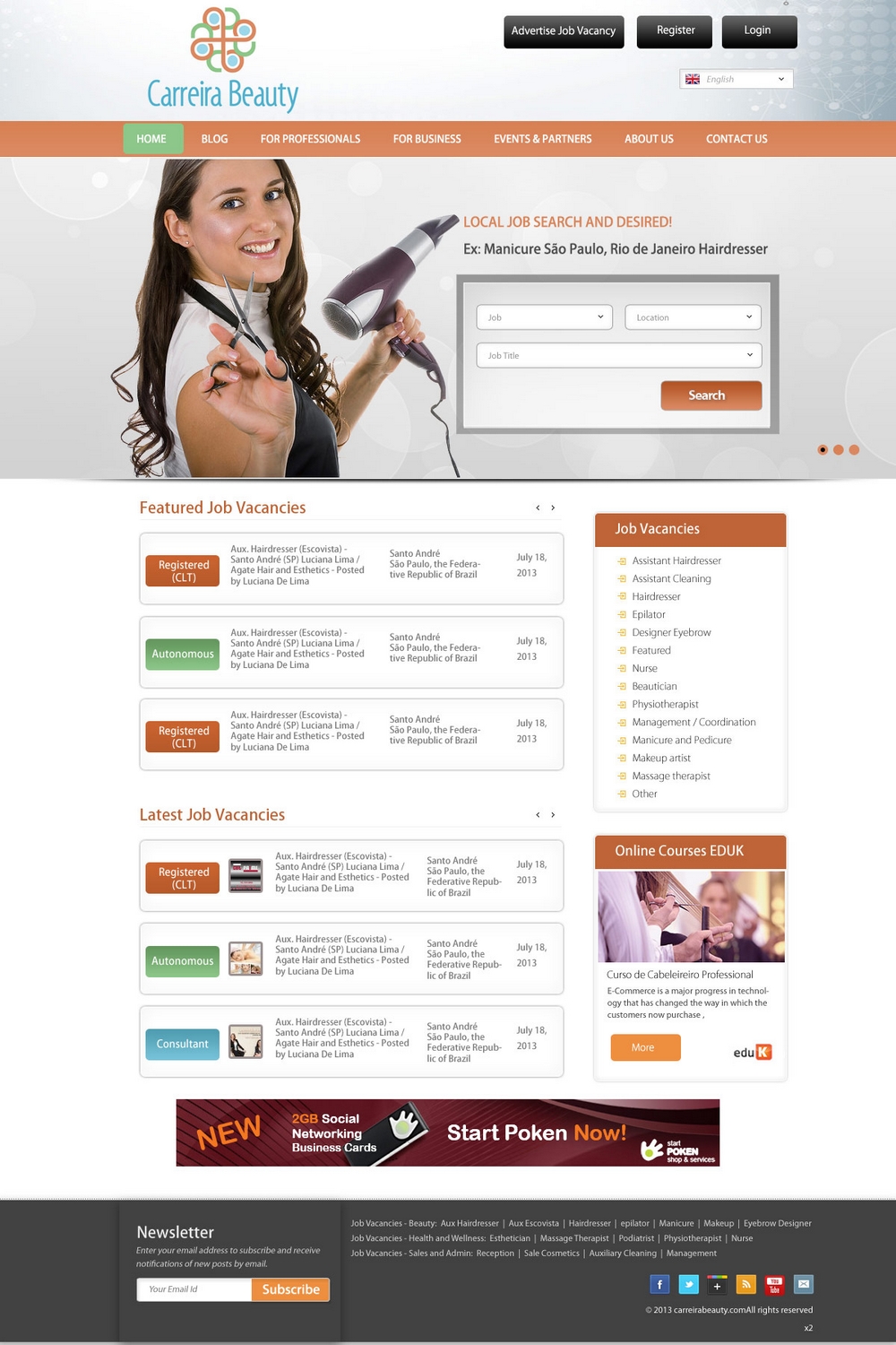 Wordpress Design by pb for this project | Design #2121554