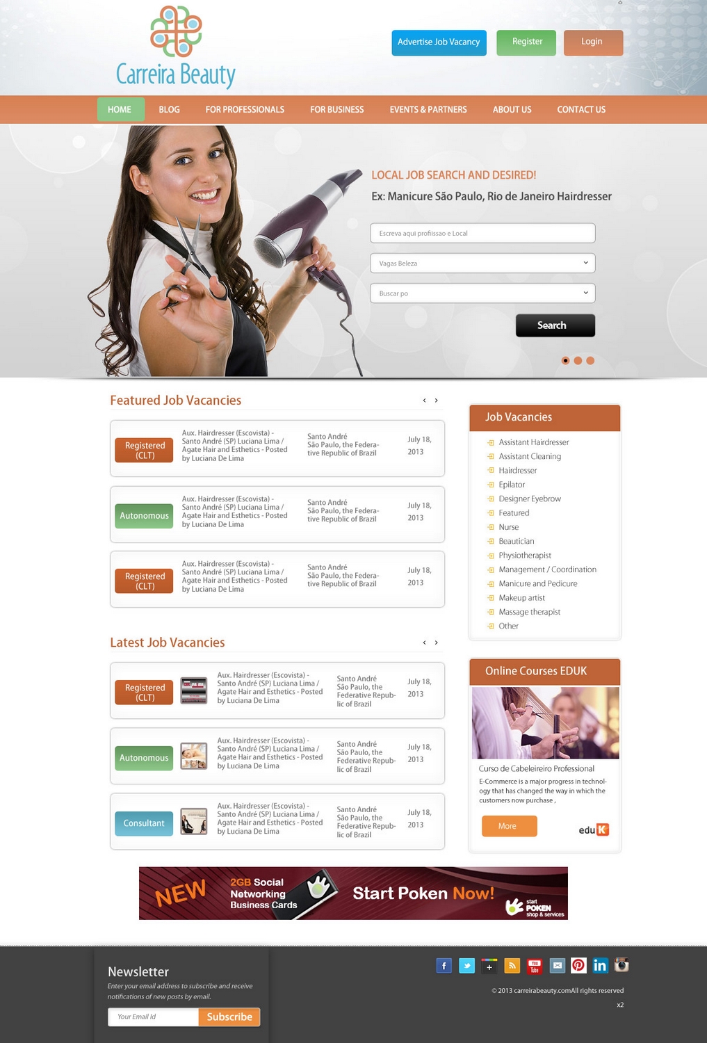 Wordpress Design by pb for this project | Design #2179694