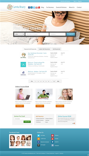 Wordpress Design by pb for this project | Design: #2179697