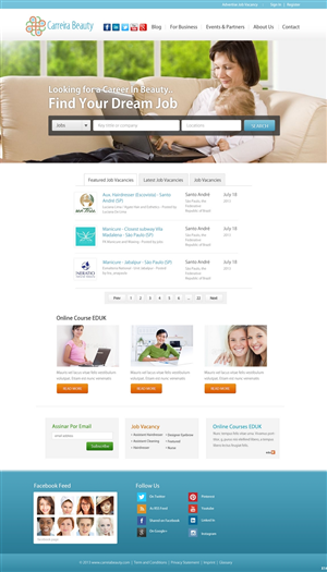 Wordpress Design by pb for this project | Design: #2179702