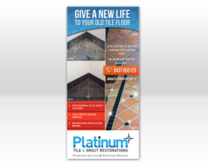 Flyer design Tile and Grout Restorations | Flyer-Design von MicroZ