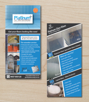 Flyer design Tile and Grout Restorations | Flyer-Design von Alexandar