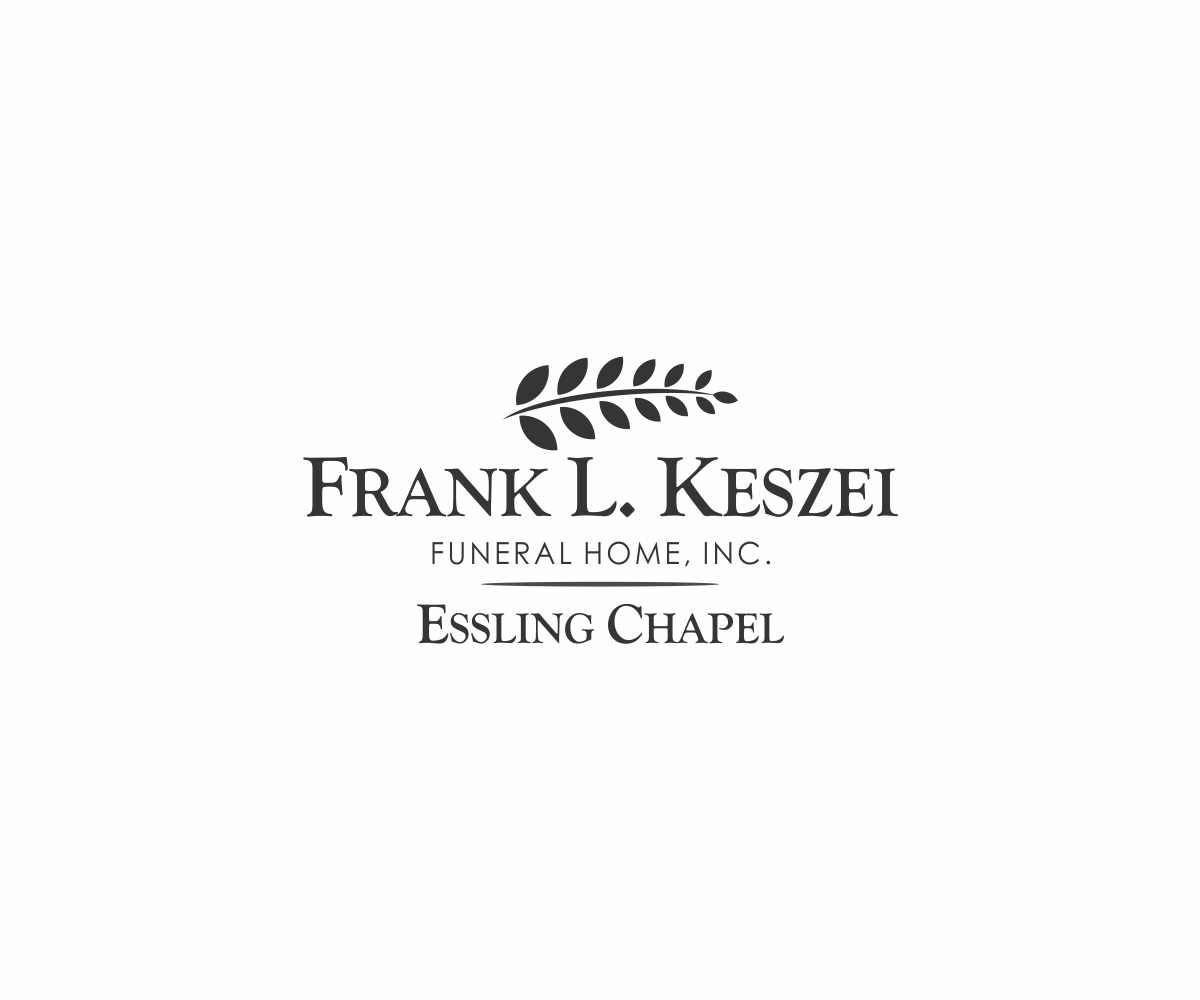 Logo Design by DANYCAT for Frank L. Keszei Funeral Home, Essling Chapel | Design #9771803