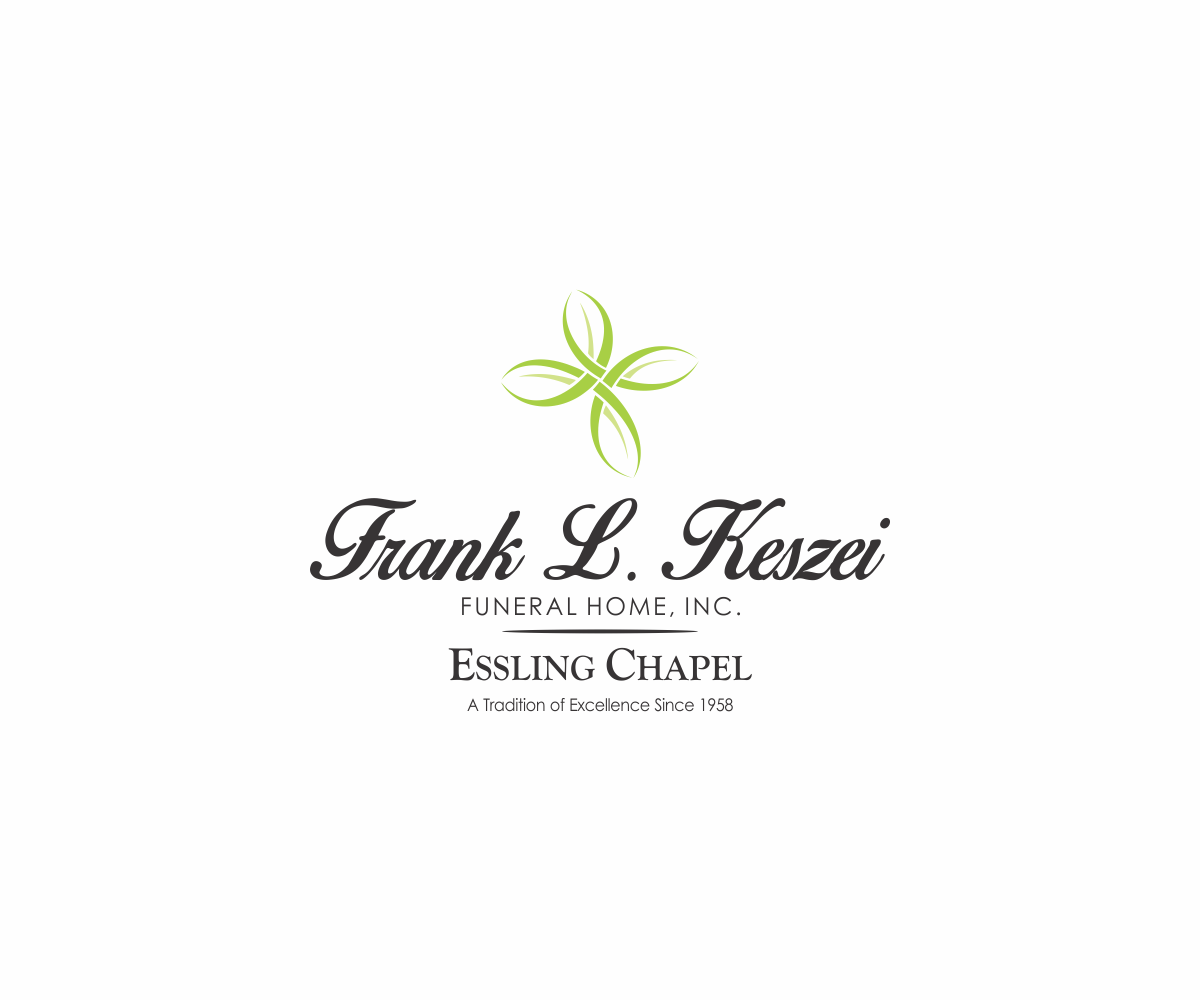 Logo Design by DANYCAT for Frank L. Keszei Funeral Home, Essling Chapel | Design #9844187