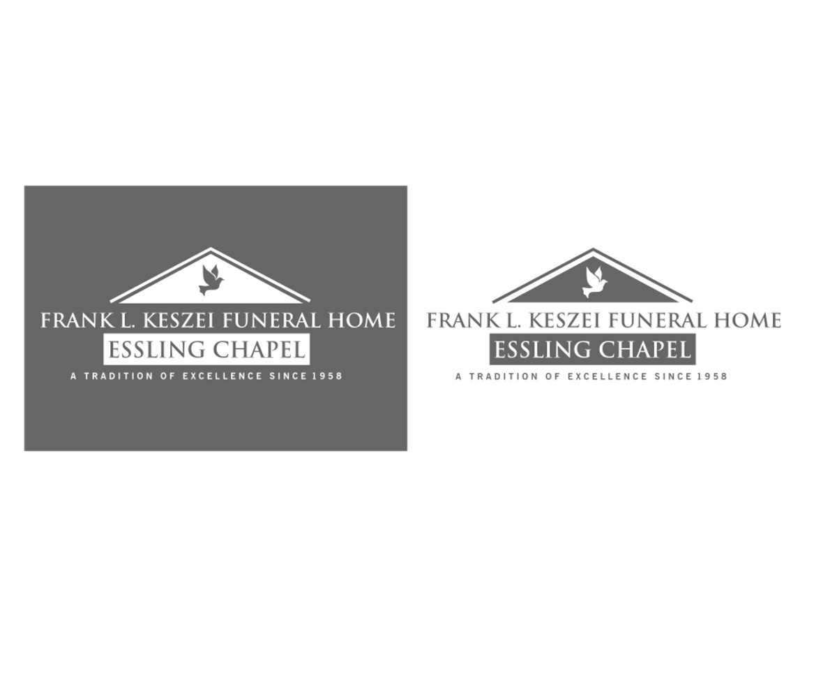 Logo Design by guycodefacts for Frank L. Keszei Funeral Home, Essling Chapel | Design #9848578