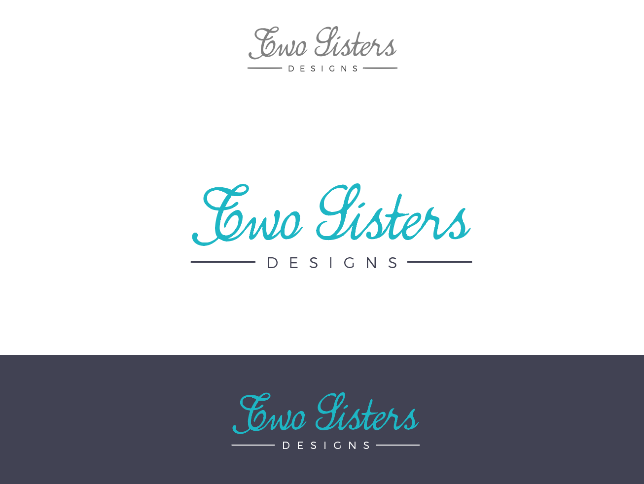 Logo-Design von wonderland für Two Sisters Designs | Design #9769308
