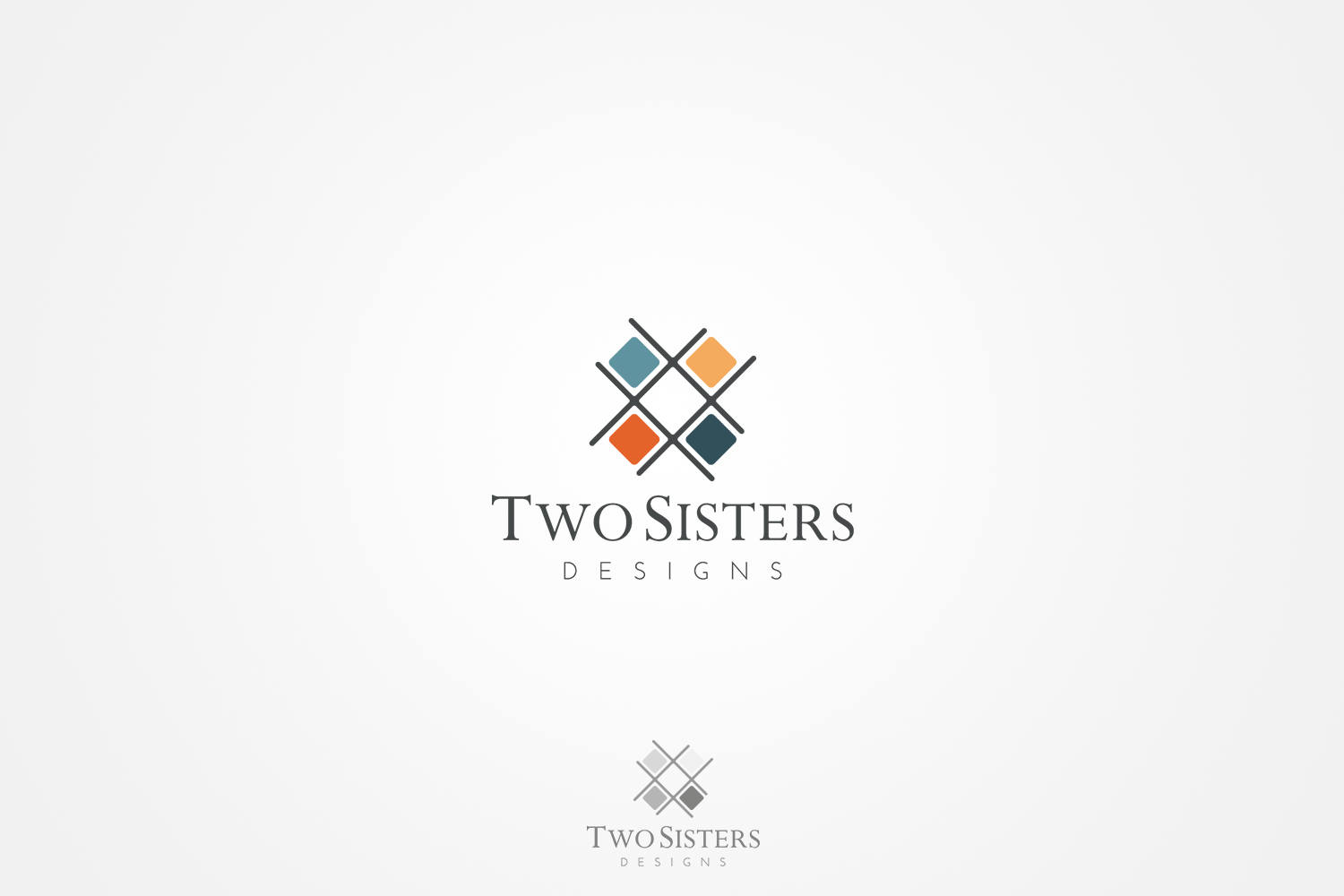 Logo Design by MarkDesign for Two Sisters Designs | Design #9803808