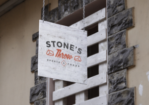 Stone's Throw | Logo Design by Magnolia S