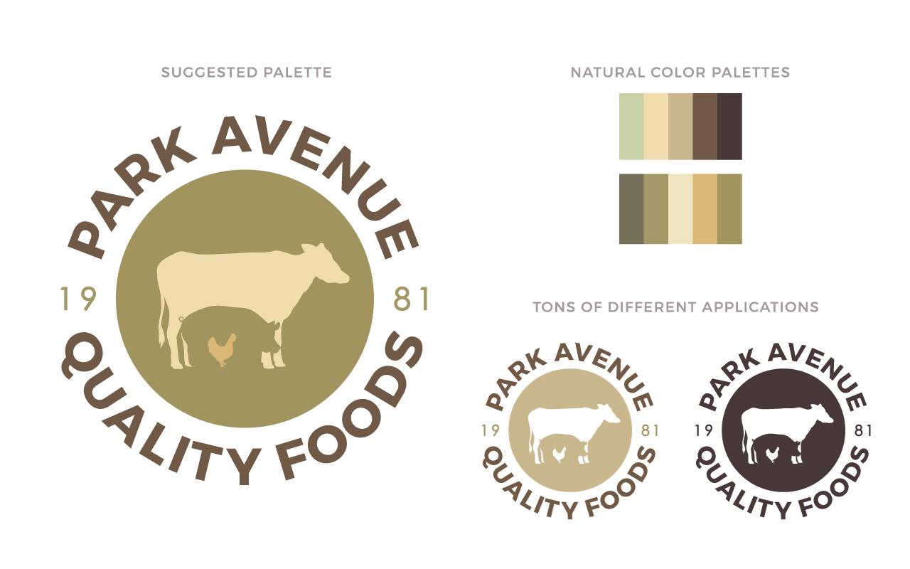 Logo Design by Magnolia S for Park Avenue Meats | Design #9805965