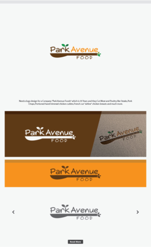 Logo Design by Logo Xtudio for Park Avenue Meats | Design: #9790057