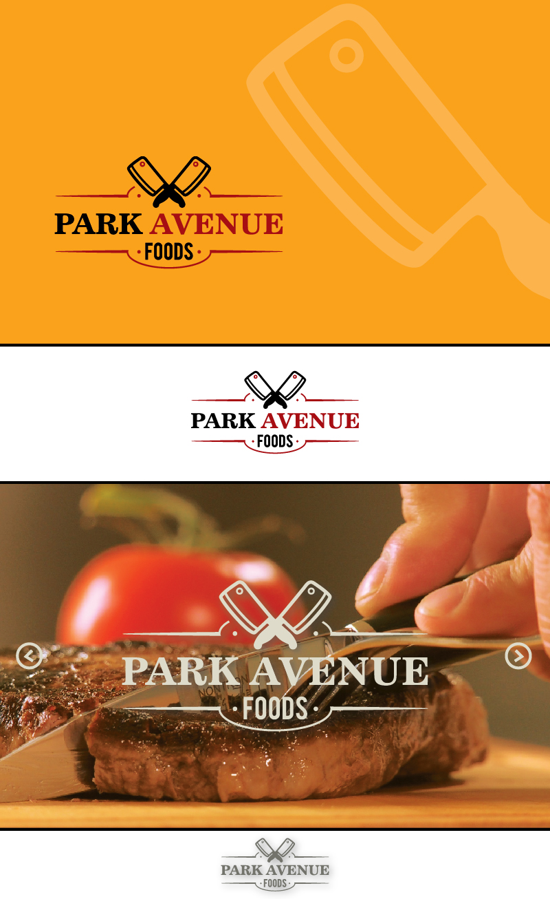 Logo Design by Logo Xtudio for Park Avenue Meats | Design #9790059