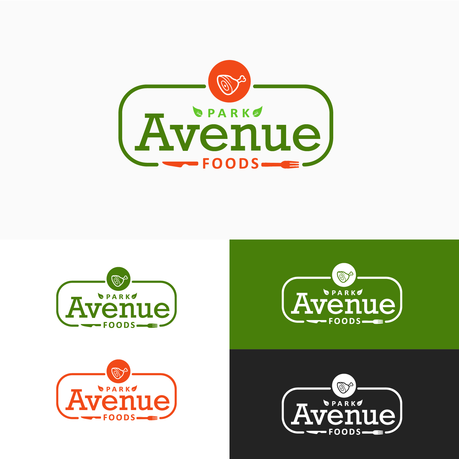 Logo Design by Dom-dom for Park Avenue Meats | Design #9804511