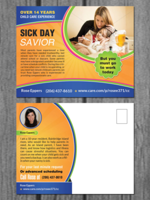 Postcard Design by creative.bugs for this project | Design: #10101423