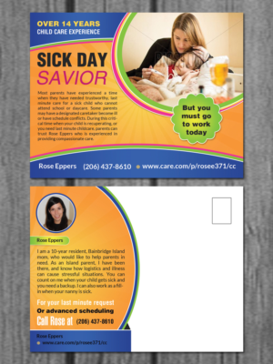 Postcard Design by creative.bugs for this project | Design: #10119417