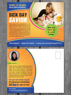 Postcard Design by creative.bugs for this project | Design: #10139221