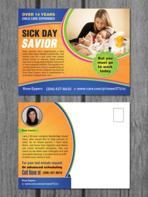 Postcard Design by creative.bugs for this project | Design: #10195252