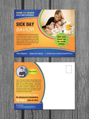 Postcard Design by creative.bugs for this project | Design: #9889965
