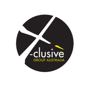 Logo Design by Halfull Media for X-clusive Group Australia Pty Ltd | Design: #9927741