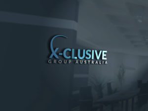 Logo Design by yoossefMaroc for X-clusive Group Australia Pty Ltd | Design: #10057636