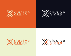 Diseño de Logo por anonrotide para X-clusive Group Australia Pty Ltd | Diseño #10309185