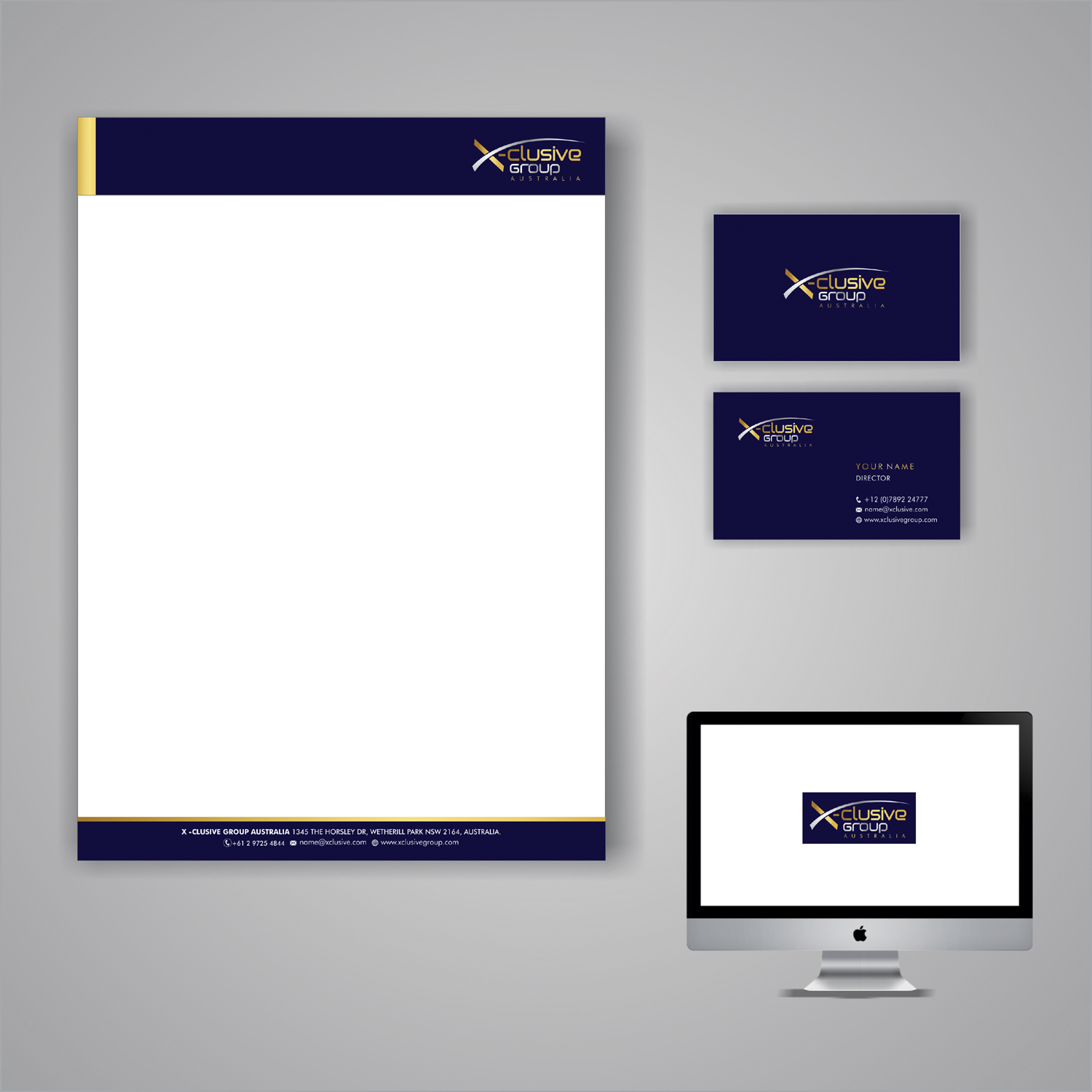 Diseño de Logo por Loknadh busam para X-clusive Group Australia Pty Ltd | Diseño #9764337