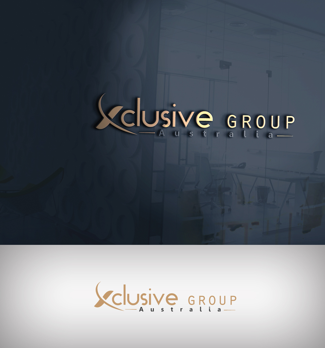Diseño de Logo por mrs creative para X-clusive Group Australia Pty Ltd | Diseño #9911218
