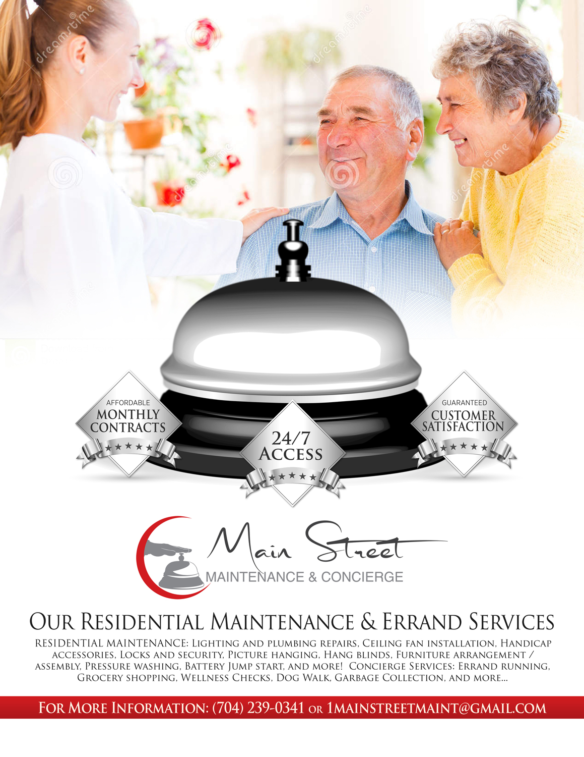 Upmarket, Colorful, Property Maintenance Flyer Design for a Company by ...
