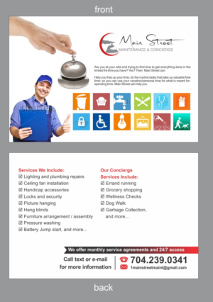 Flyer Design by Savitra for this project | Design: #9765018