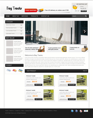 Diseño Web por rajesh prn para este proyecto | Diseño: #430738