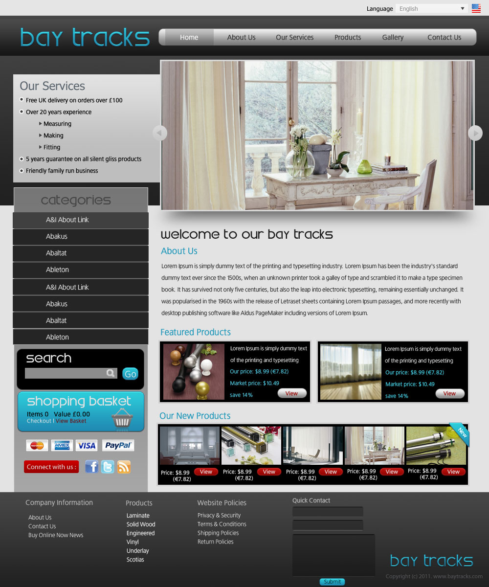 Web Design by pb for this project | Design #429887
