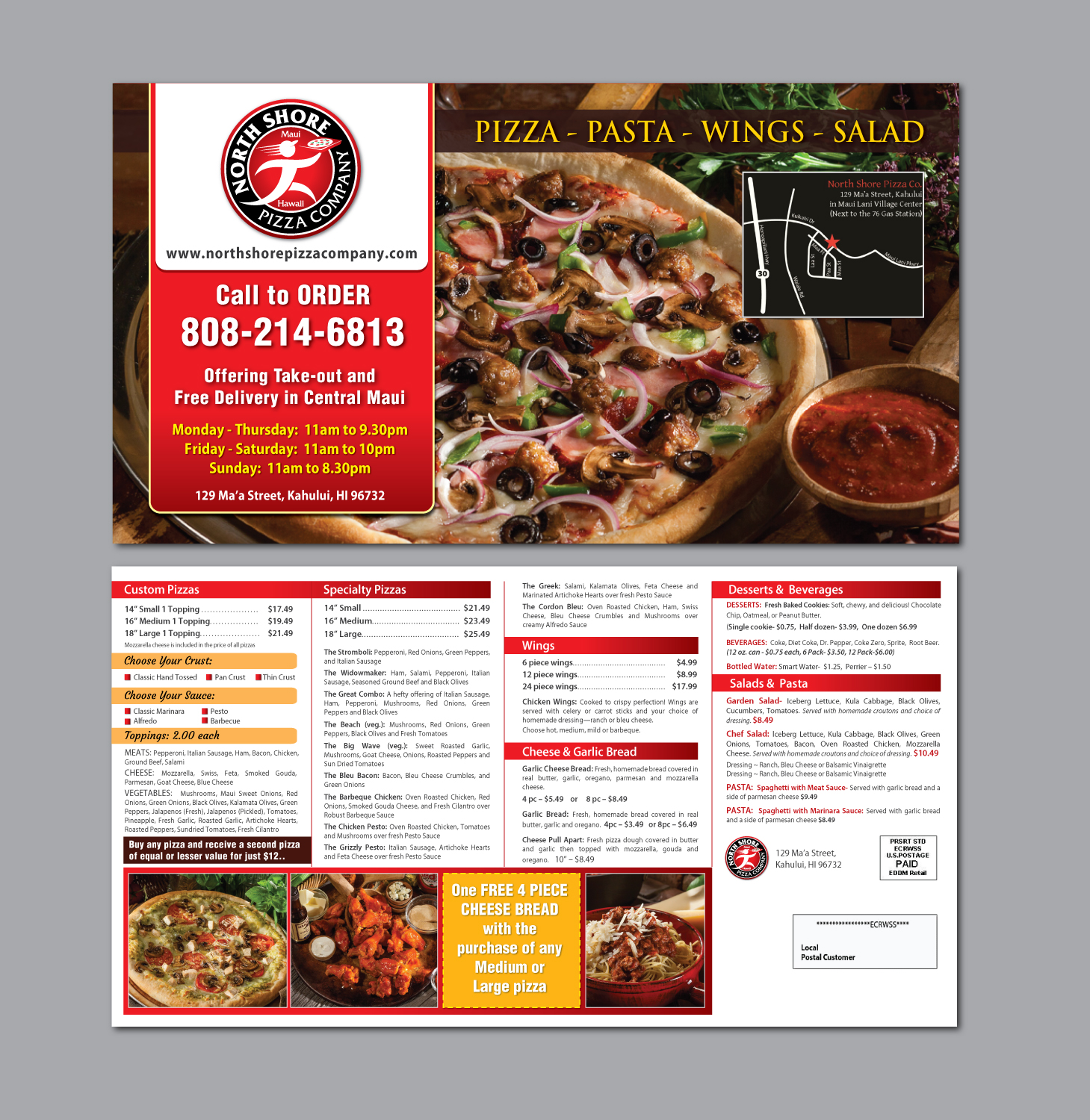 Postcard Design by meet007 for this project | Design #10411037