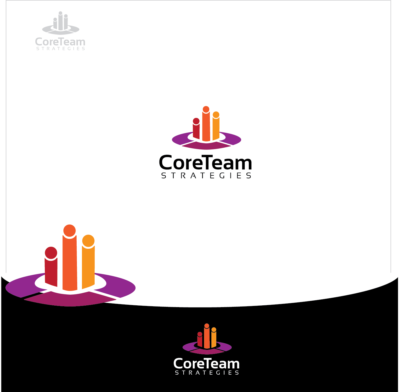 Logo-Design von Agnes Bak für Core Team Strategies | Design #2159230