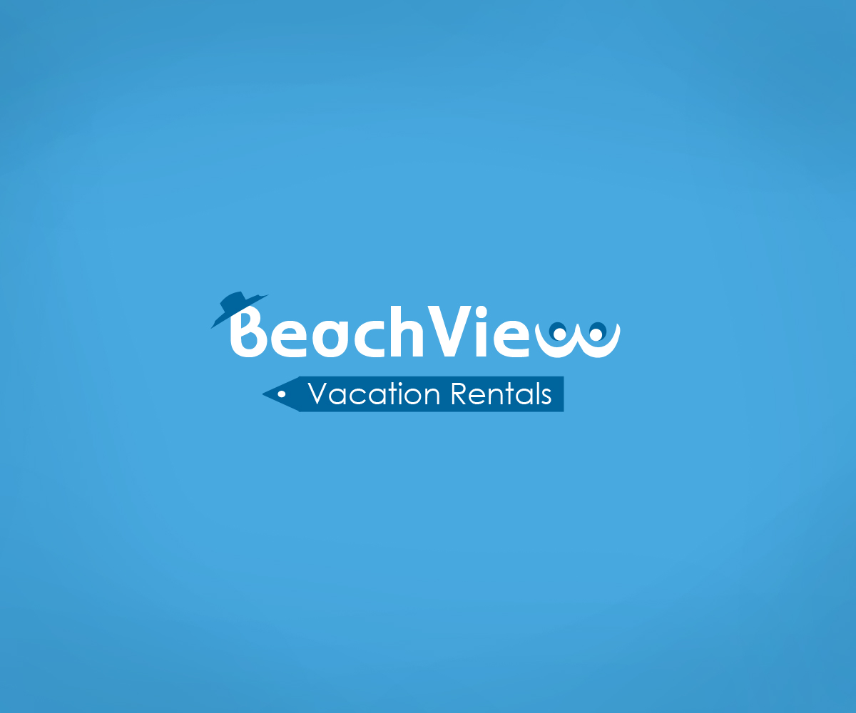 Logo Design by Harrison Razzaq for BeachView Vacation Rentals / Luxury Mountain Properties | Design #2137239