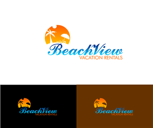 Logo Design by slickdesigns for BeachView Vacation Rentals / Luxury Mountain Properties | Design: #2125694