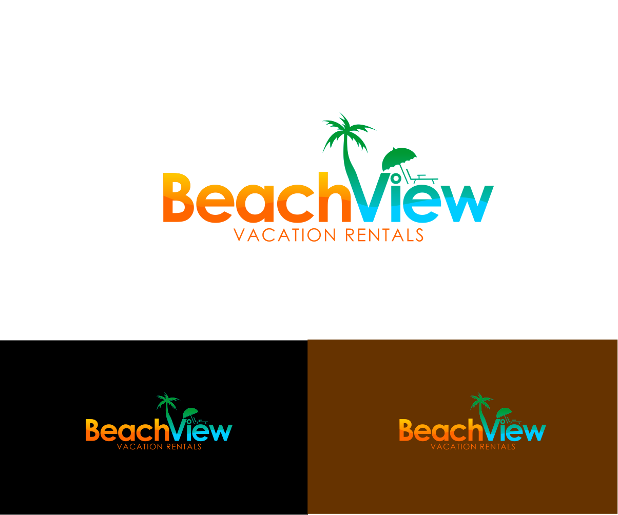 Logo Design by slickdesigns for BeachView Vacation Rentals / Luxury Mountain Properties | Design #2125696