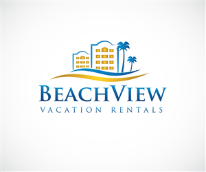 Logo Design by wolf for BeachView Vacation Rentals / Luxury Mountain Properties | Design: #2221524
