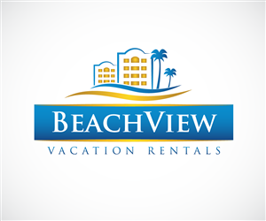 Logo Design by wolf for BeachView Vacation Rentals / Luxury Mountain Properties | Design: #2221525